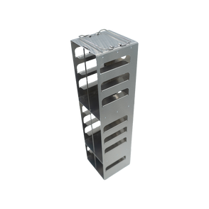 Crystal Industries - CFA-10-2 - Aluminum Vertical Rack for 2" Boxes, Holds 10 Boxes