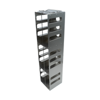 CFA-11-2 - Aluminum Vertical Rack for 2" Boxes, Holds 11 Boxes