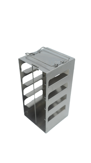 Crystal Industries - CFA-5-2 - Aluminum Vertical Rack for 2" Boxes, Holds 5 Boxes
