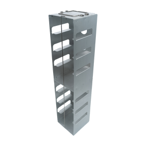 Crystal Industries - CFA-8-3 - Aluminum Vertical Rack for 3" Boxes, Holds 8 Boxes
