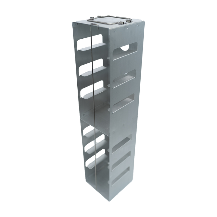 CFA-8-3 - Aluminum Vertical Rack for 3" Boxes, Holds 8 Boxes