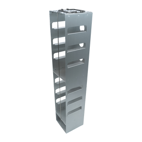 Crystal Industries - CFA-9-3 - Aluminum Vertical Rack for 3" Boxes, Holds 9 Boxes