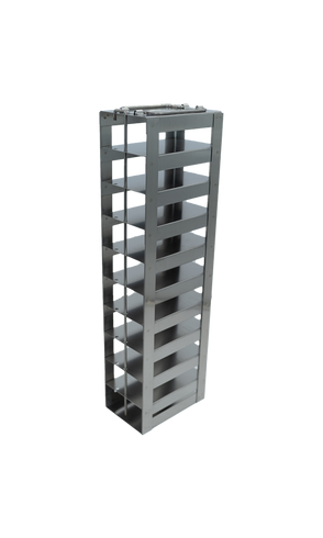 Crystal Industries - CFDP-10 - Vertical Rack for 96-Deep-Well Microtiter Plates, Holds 10 Boxes