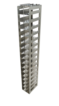 Crystal Industries - CFDP-16 - Vertical Rack for 96-Deep-Well Microtiter Plates, Holds 16 Boxes