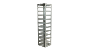 Crystal Industries - CFM-1115 - Vertical Rack for 50-Cell 1.5ml Microtube Boxes, Holds 22 Boxes