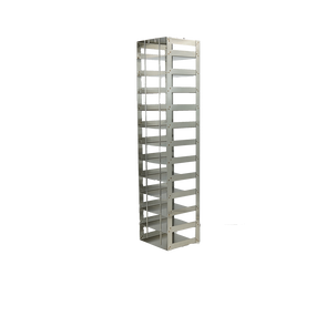 Crystal Industries - CFM-1215 - Vertical Rack for 50-Cell 1.5ml Microtube Boxes, Holds 24 Boxes