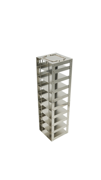 Crystal Industries - CFM-905 - Vertical Rack for 50-Cell 0.5ml Microtube Boxes, Holds 18 Boxes