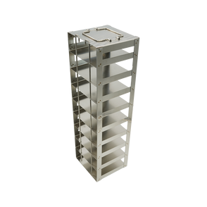 Crystal Industries - CFM-915 - Vertical Rack for 50-Cell 1.5ml Microtube Boxes, Holds 18 Boxes