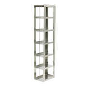 Crystal Industries - CFMH-6 - Vertical Rack for SBS Formatted Boxes, Holds 6 Boxes