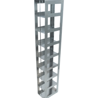 Crystal Industries - CFMP - Rack for 96/384-Well Microtiter Plates
