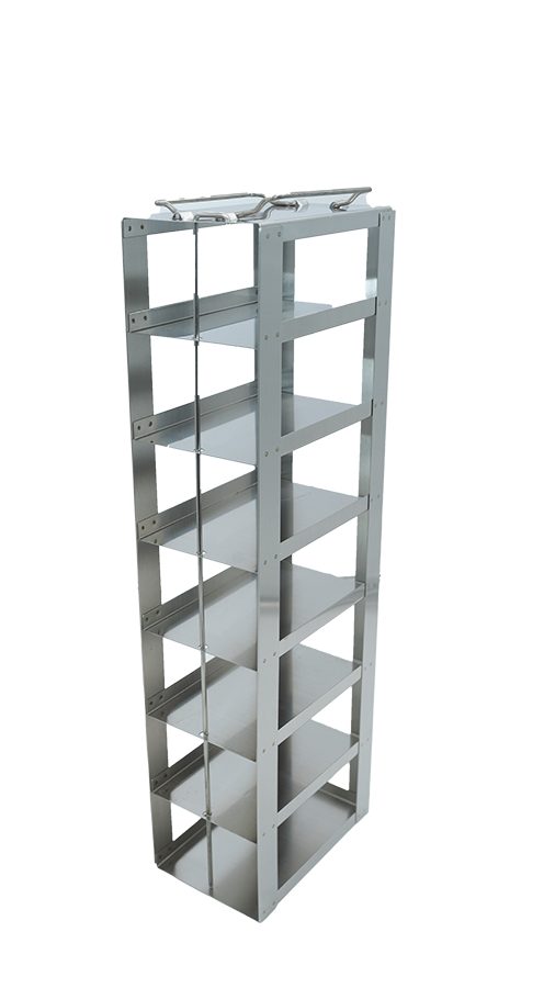 CFMX-7-2 - Vertical Rack for SBS Formatted Boxes, Holds 7 Boxes