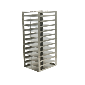 Crystal Industries - CFS-100-12 - Vertical Rack for 100-Place Slide Boxes, Holds 12 Boxes