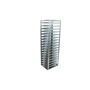 Crystal Industries - CFS-100-18 - Vertical Rack for 100-Place Slide Boxes, Holds 18 Boxes