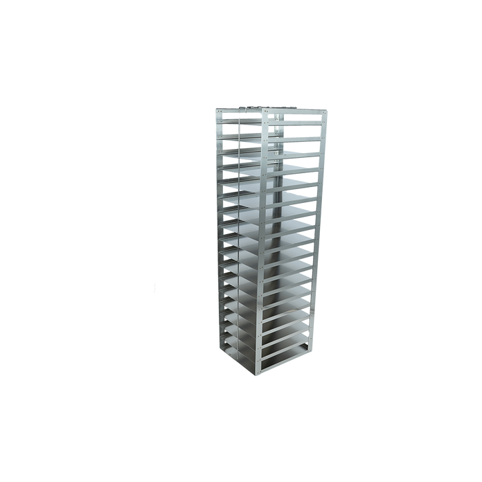 CFS-100-18 - Vertical Rack for 100-Place Slide Boxes, Holds 18 Boxes
