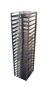CFS-100-20 - Vertical Rack for 100-Place Slide Boxes, Holds 20 Boxes