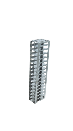 Crystal Industries - CFS-25-16 - Vertical Rack for 25-Place Slide Boxes, Holds 16 Boxes