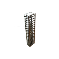 CFS-25-18 - Vertical Rack for 25-Place Slide Boxes, Holds 18 Boxes