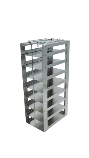 Crystal Industries - CFS-25-8 - Vertical Rack for 25-Place Slide Boxes, Holds 8 Boxes