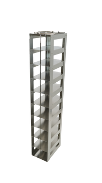 CFTB-10 - Vertical Rack for 96-Well Microtube Boxes, Holds 10 Boxes