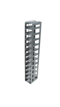 Crystal Industries - CFTB-12 - Vertical Rack for 96-Well Microtube Boxes, Holds 12 Boxes