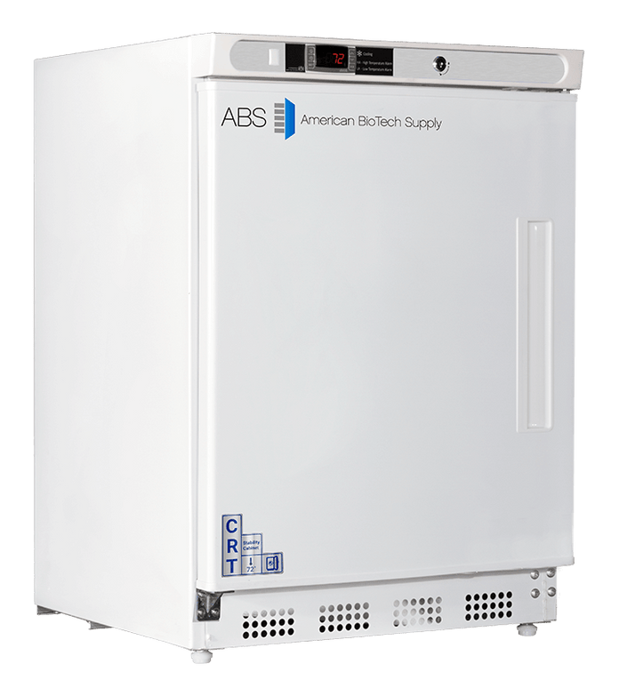 American Biotech Supply - CRT-ABT-HC-UCBI-0404-LH - 4.6 Cu. Ft. Undercounter Controlled Room Temperature Cabinet, Built-In, Left Hinged