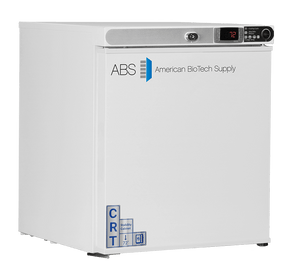 American Biotech Supply - CRT-ABT-HC-UCFS-0104-LH - 1 Cu. Ft. Undercounter Controlled Room Temperature Cabinet, Freestanding-Left Hinged