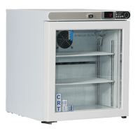 American Biotech Supply - CRT-ABT-HC-UCFS-0104G-LH - 1 Cu. Ft. Undercounter Controlled Room Temperature Cabinet, Freestanding, Left Hinged-Glass Door