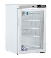 American Biotech Supply - CRT-ABT-HC-UCFS-0204G - 2.5 Cu. Ft. Undercounter Controlled Room Temperature Cabinet, Freestanding-Glass Door
