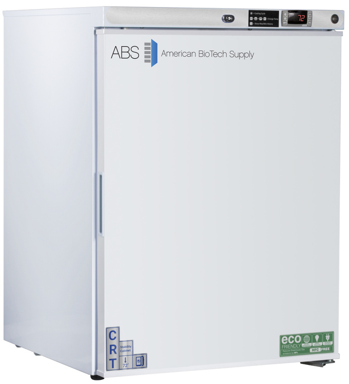 American Biotech Supply - CRT-ABT-HC-UCFS-0504 - 5.2 Cu. Ft. Undercounter Controlled Room Temperature Cabinet, Freestanding-Solid Door