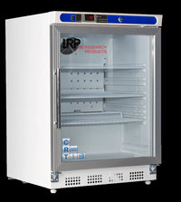 Lab Research Products - CRT-LRP-HC-UCBI-0404G - 4.6 Cu. Ft. Undercounter Controlled Room Temperature Cabinet, Built-In, Glass Door