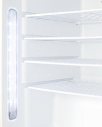 Accucold - ADA404REFSSTBC - 21" Wide Built-In Healthcare All-Refrigerator, ADA Compliant