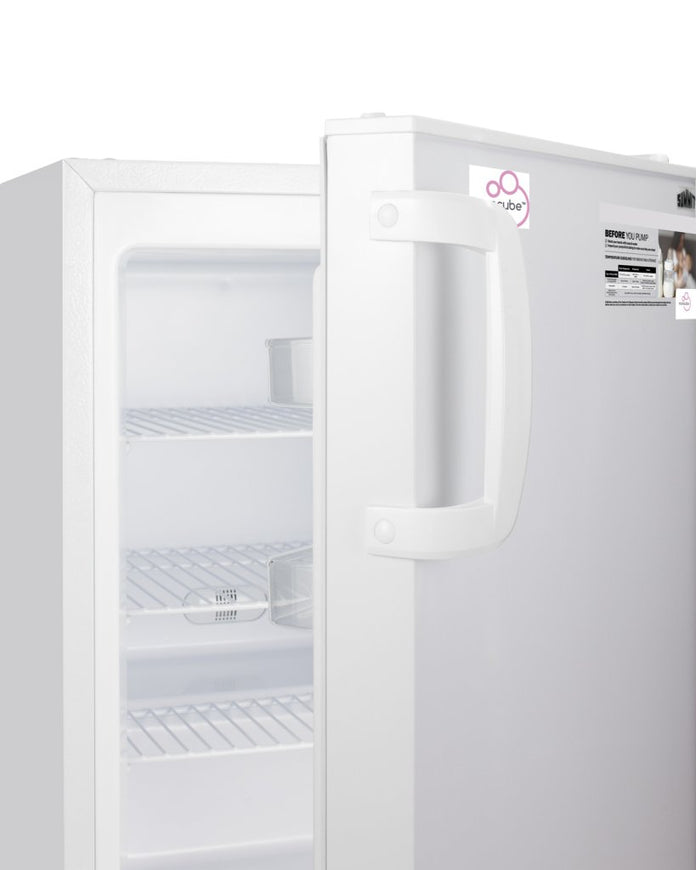 Accucold - ARS6MLDR - 6 Cu. Ft. ADA Height Laboratory Refrigerator with Removable Drawers