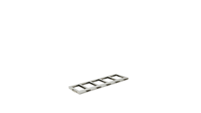 F-C-4R9951-5 - Stainless Steel Frame for Five Baxter/Fenwal C-4R9951 Aluminum Canisters
