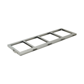 F-C-4R9953-4 - Stainless Steel Frame for Four Baxter/Fenwal C-4R9953 Aluminum Canisters