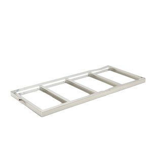 F-C-4R9959-4 - Stainless Steel Frame for Four Baxter/Fenwal C-4R9959 Aluminum Canisters