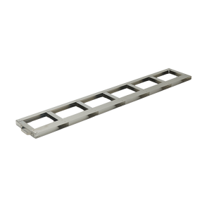 Crystal Industries - F-C-7120-6 - Stainless Steel Frame for Six Chartermed C-7120 Aluminum Canisters