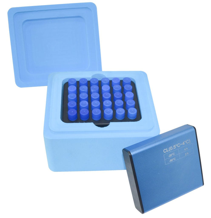 Crystal Industries - FZB-CF - Freeze Box-Blue Includes CF Freeze Core