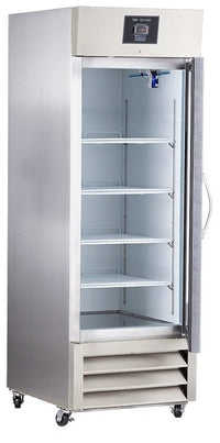 Lab Research Products (LRP) - PH-LRP-HC-SSP-23G - 23 Cu. Ft. Plus Series Glass Door Stainless Steel Pharmacy Refrigerator