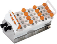 Crystal Industries - IS-A30 - Adjustable Angle Tube Rack, Holds 40 Tubes x ø18mm