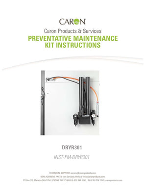 Caron - DRYR301 - Heatless Dryer INST Package for DRYRRI 6000 Series