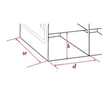 Crystal Industries - UFM-15 - Upright Freezer Rack for 50-Cell 1.5ml Microtube Storage Boxes