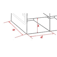 Crystal Industries - UFR-42 - Upright Freezer Rack for 96 Well Flipper Reversible Boxes, 4x2 Configuration