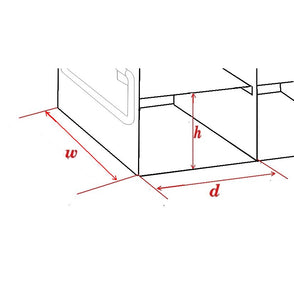 UFP-36 - Upright Freezer Rack for Plasma Boxes, 3x6 Configuration