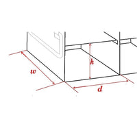 Crystal Industries - UF-543 - Upright Freezer Rack for 3" Boxes, 5x4 Configuration