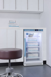 Accucold - ARG31PVBIADA-CRT - 2.83 Cu. Ft. Upright Controlled Room Temperature Cabinet, ADA Height