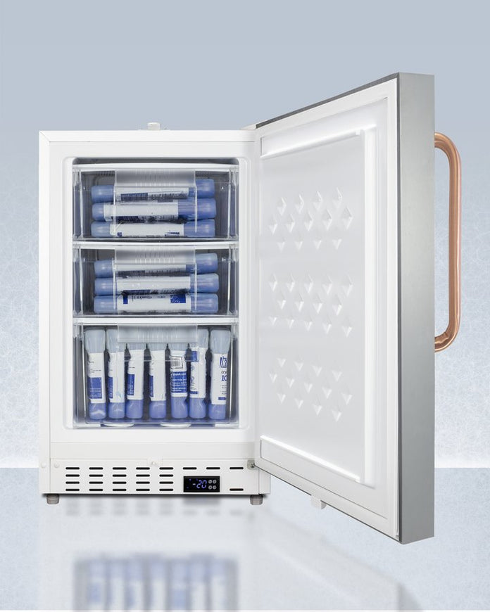 Accucold - ADA305AFSSTBCLHD - 20" Wide Built-In Vaccine All-Freezer, ADA Compliant, Left Hand Door