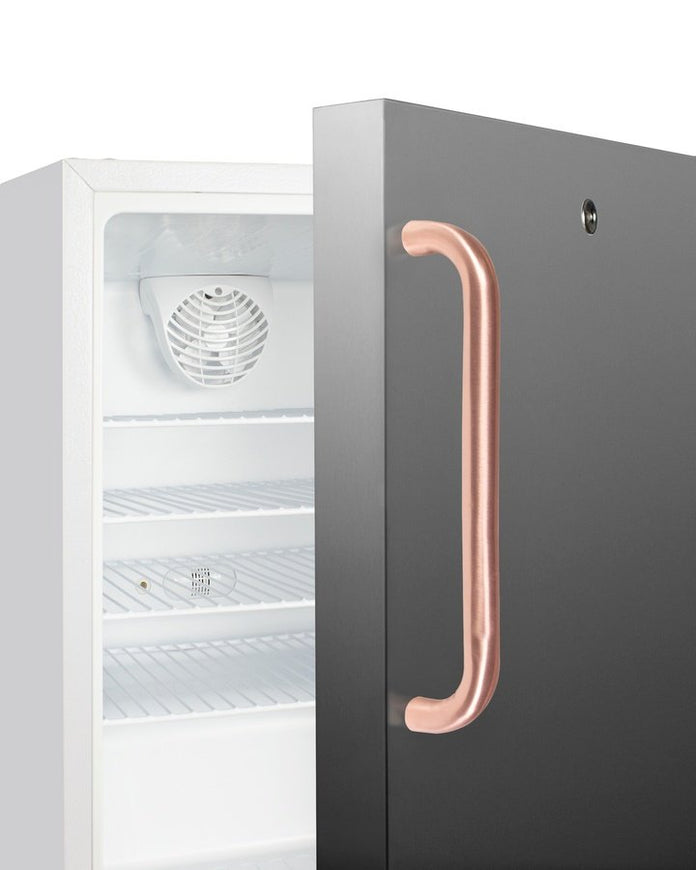 Accucold - ADA404REFSSTBCLHD - 21" Wide Built-In Healthcare All-Refrigerator, ADA Compliant, Left Hand Door