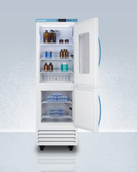 Accucold - ARFG15PVDLPW - 24" Wide Performance Series All-Refrigerator/All-Freezer Combination