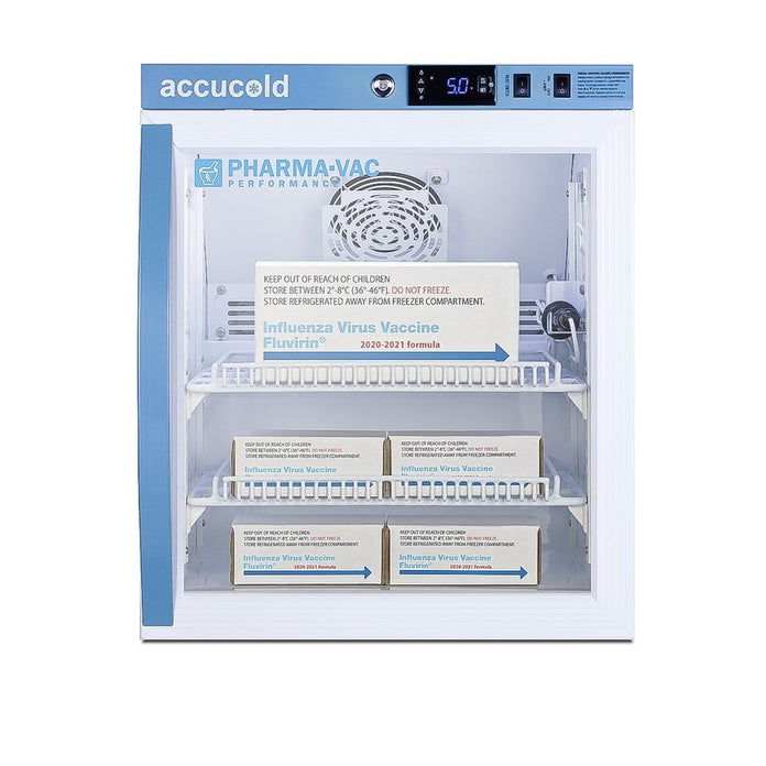 Accucold - ARG2PV456 - 2 Cu. Ft. Compact Vaccine Refrigerator, Certified to NSF/ANSI 456 Vaccine Storage Standard
