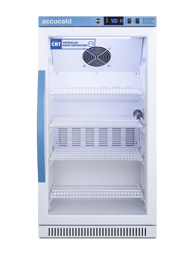 Accucold - ARG31PVBIADA-CRT - 2.83 Cu. Ft. Upright Controlled Room Temperature Cabinet, ADA Height